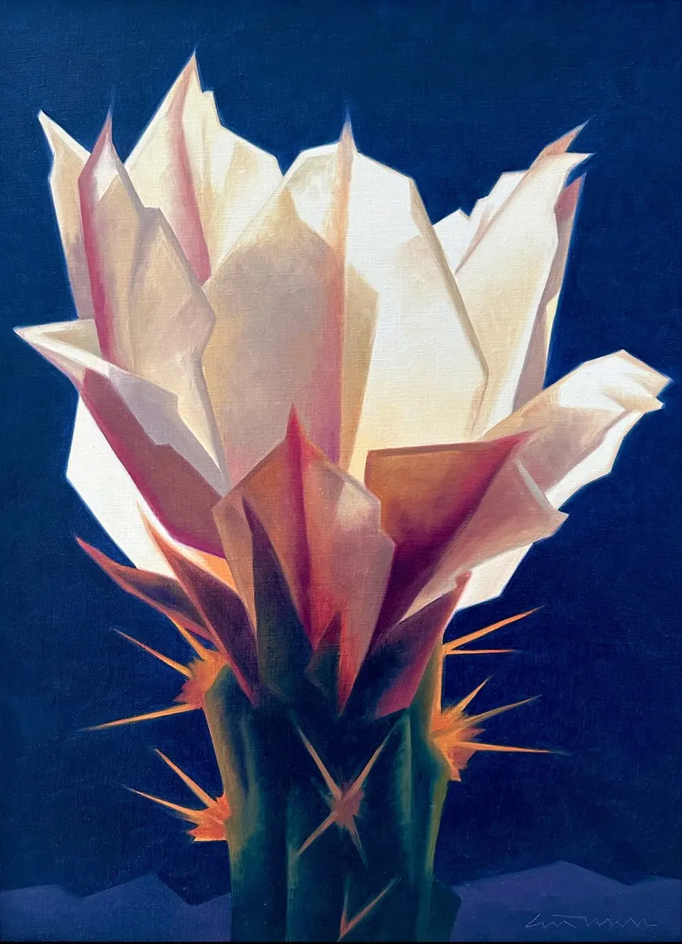 Ed Mell, Amarillo Light II, oil on canvas