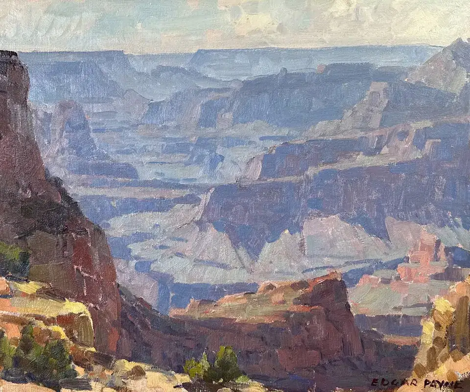 Edgar Payne, Grand Canyon, oil on canvas